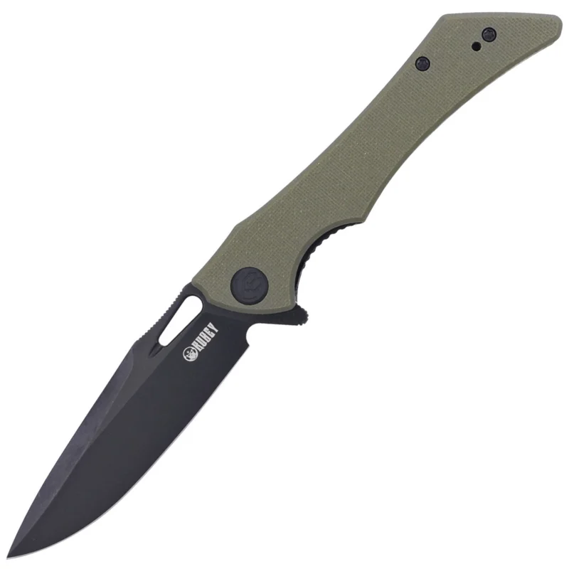 Darmowy zwrot Kubey Raven KB245I Knife Green G10, Dark Stonewashed AUS-10 by Jelly Jerry