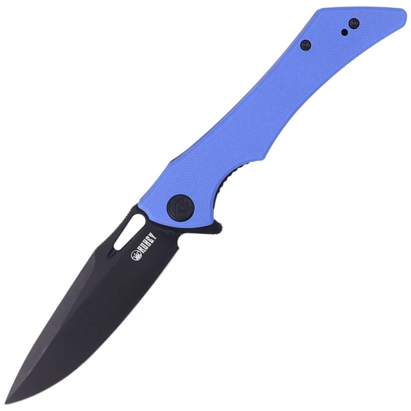 Kubey Raven KB245H Knife Blue G10, Dark Stonewashed AUS-10 by Jelly Jerry Kup online