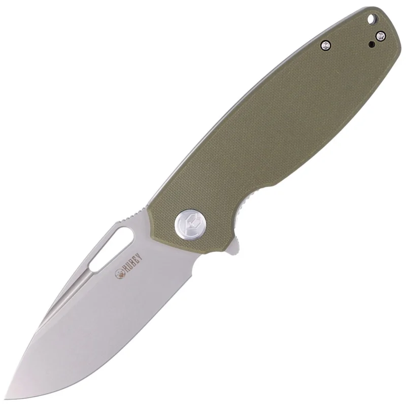 Nóż składany Kubey Tityus Green G10, Bead Blasted D2 (KU322B) Zamów dziś