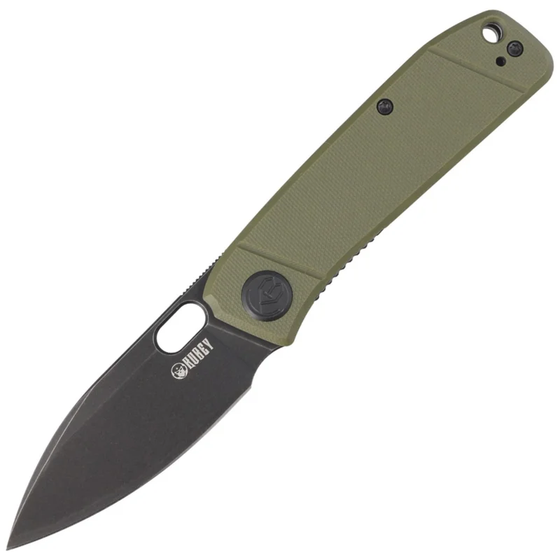 Tylko dziś Kubey Knife Hyde, Green G10, Dark Stonewashed 14C28N by Colin Maisonpierre (KU2104B)