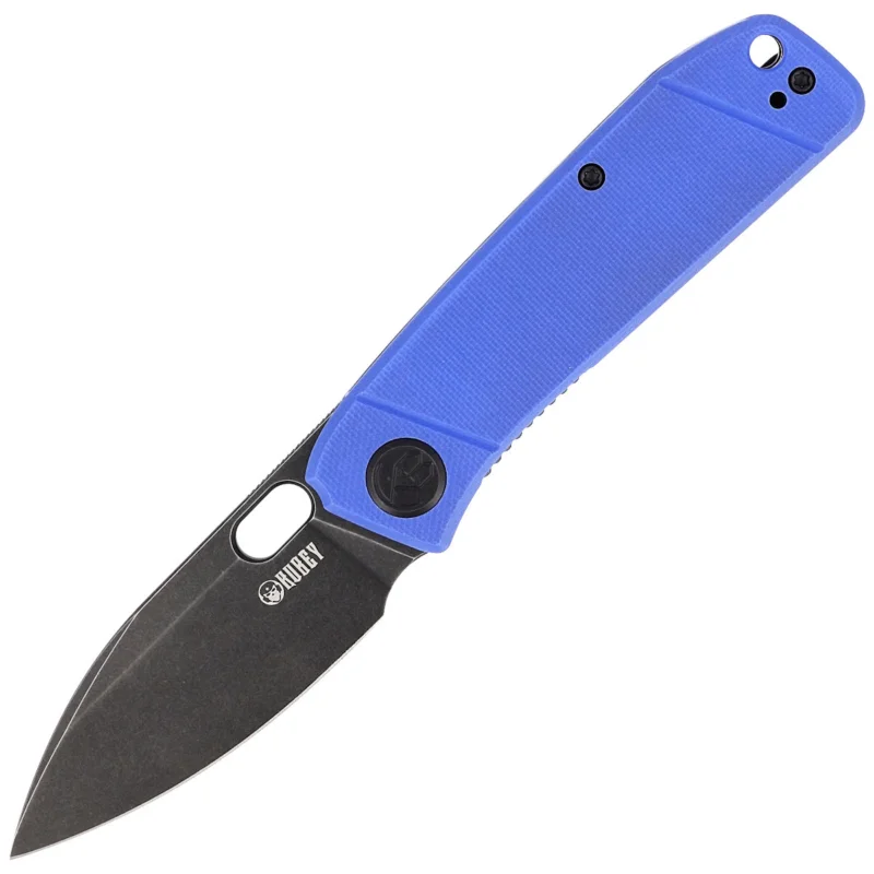 Obniżka ceny Nóż składany Kubey Hyde Blue G10, Dark Stonewashed 14C28N by Colin Maisonpierre (KU2104E)