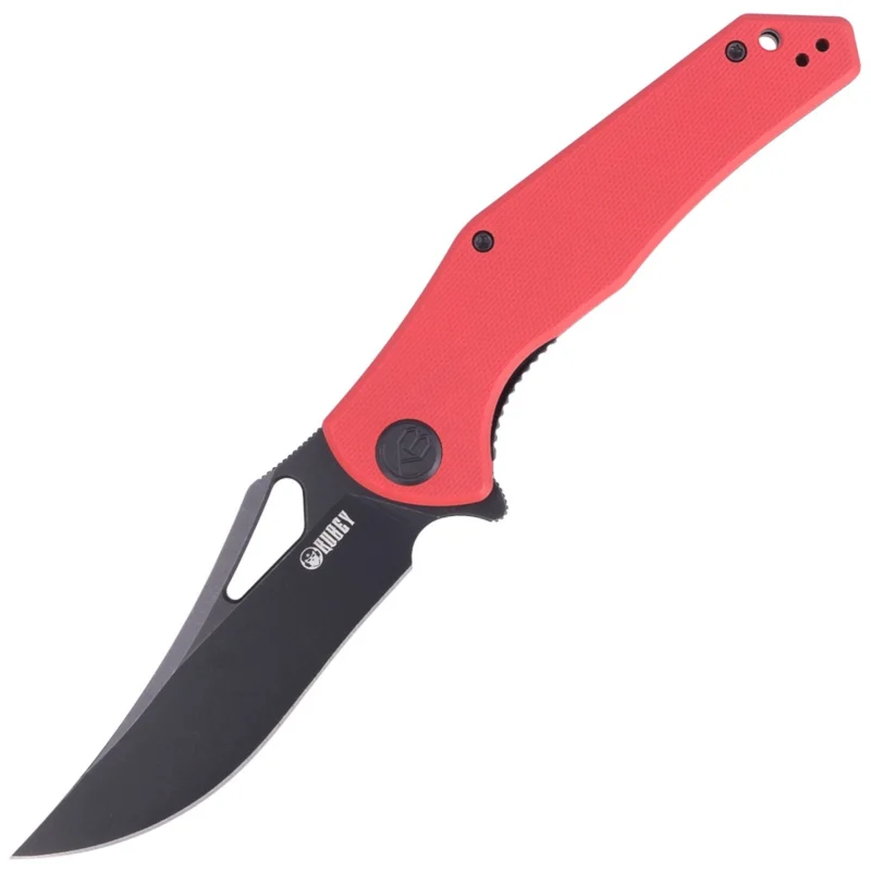 Nóż składany Kubey Phemius KU149C Red G10, Dark Stonewashed D2 Łatwy zwrot