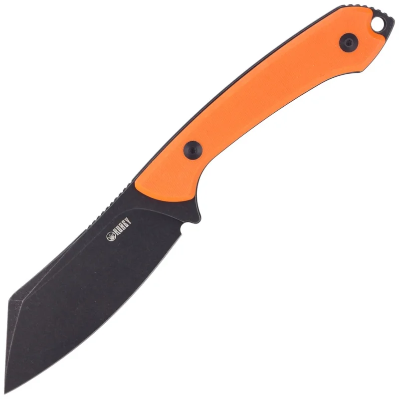Łatwy zwrot Nóż Kubey Perses Orange G10, Dark Stonewashed D2 (KU302B)