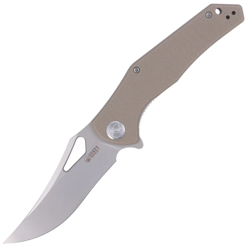 Do wyczerpania zapasów Kubey Phemius KU149B Knife Tan G10, Bead Blasted D2