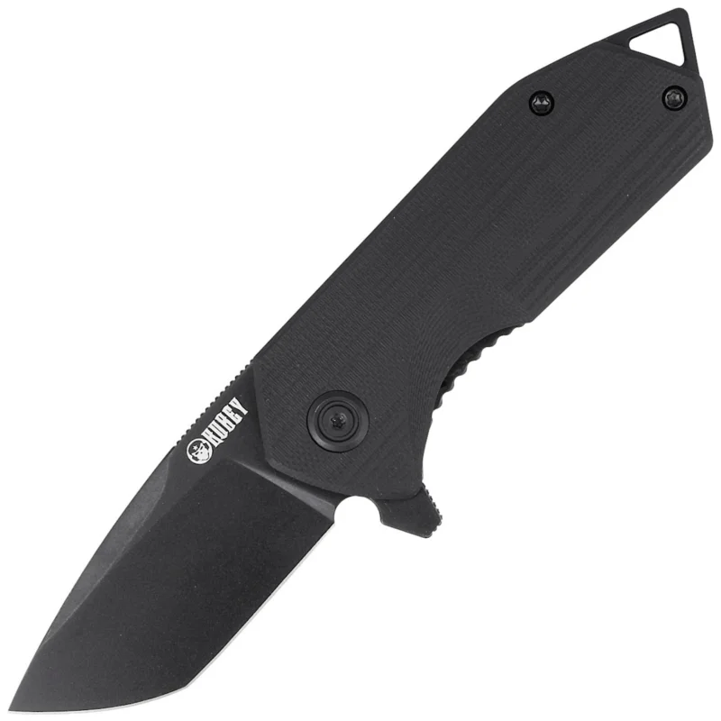 Oferta czasowa Nóż składany Kubey Campe KU203J Black G10, Dark Stonewashed D2