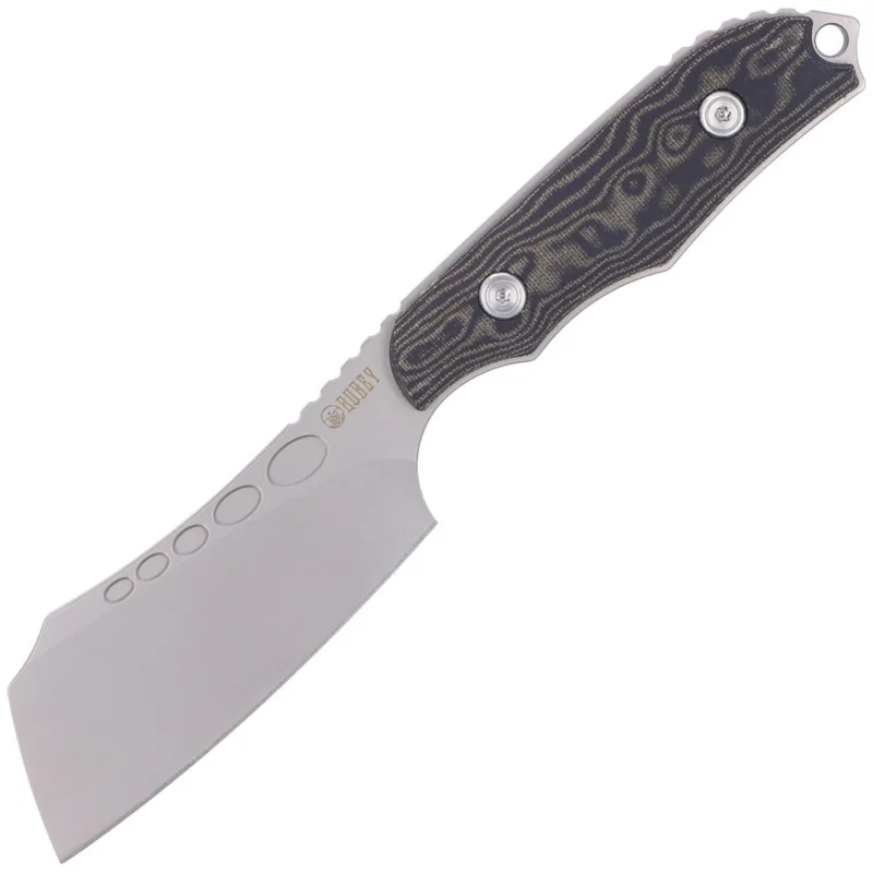 Oferta Kubey Knife Aiden, Black Micarta, Sand Blasted D2 by Damiano Dall'Amico (KU341A)