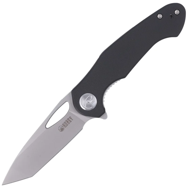Kubey Dugu KU159C Knife Black G10, Sandblasted 14C28N Bestseller