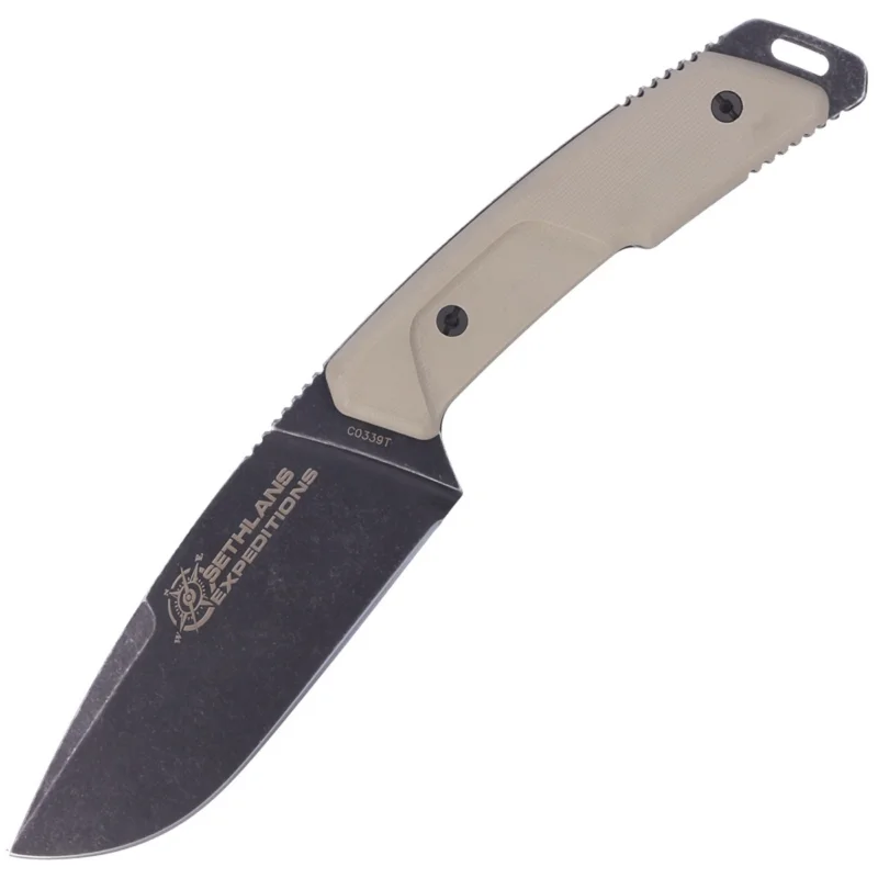 Extrema Ratio Sethlans Expeditions Desert G10, Dark Stone N690 by Daniele Dal Canto (04.1000.0463/EXP) Bestseller
