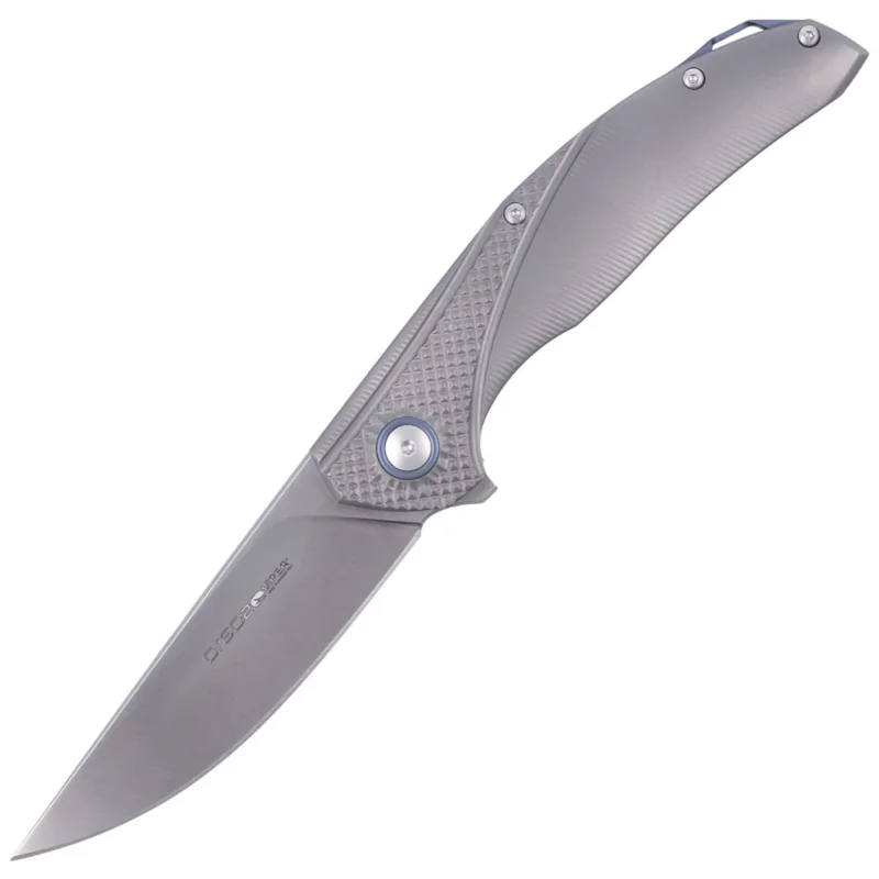 Dodaj do koszyka Nóż składany Viper Orso 2 Gray Titanium 3D, Satin Lohmann LO-QPM20-4 by Jens Ansø (V5996TI3D)