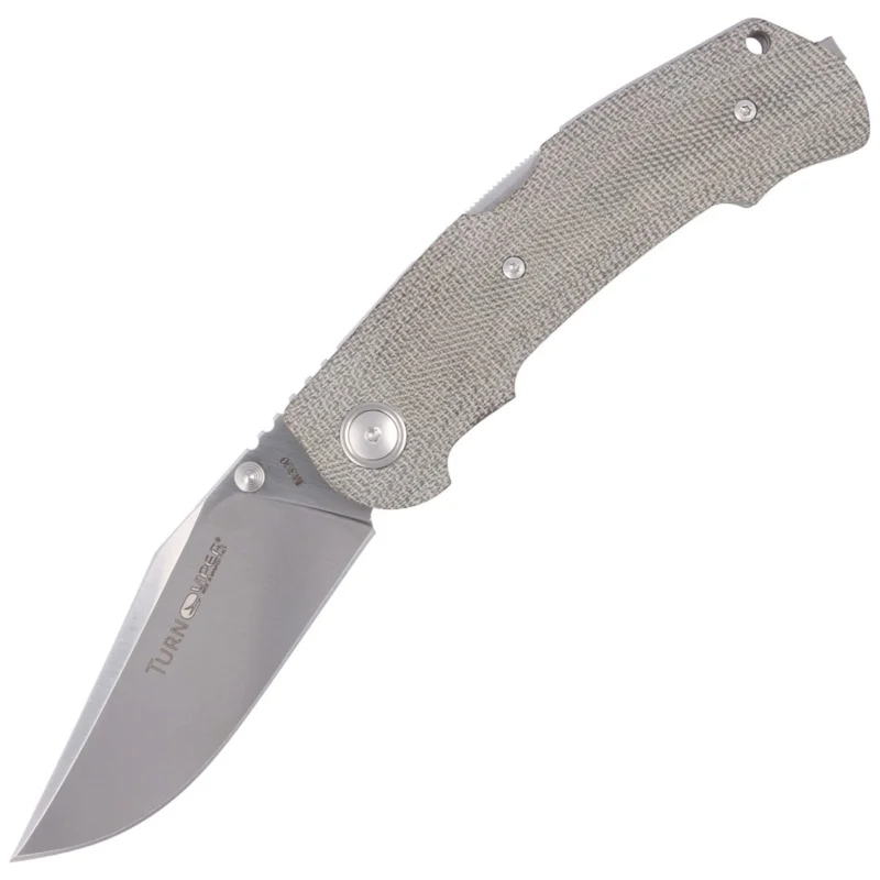 Najlepsza cena Viper Turn Essential Green Canvas Micarta, Satin M390 by Fabrizio Silvestrelli Knife (V5988CG)