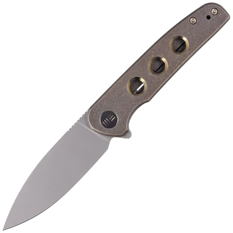 WE Knife Shakan LE No 172/210 Bronze Titanium, Gray Stonewashed CPM 20CV (WE20052B-2) Ograniczona ilość