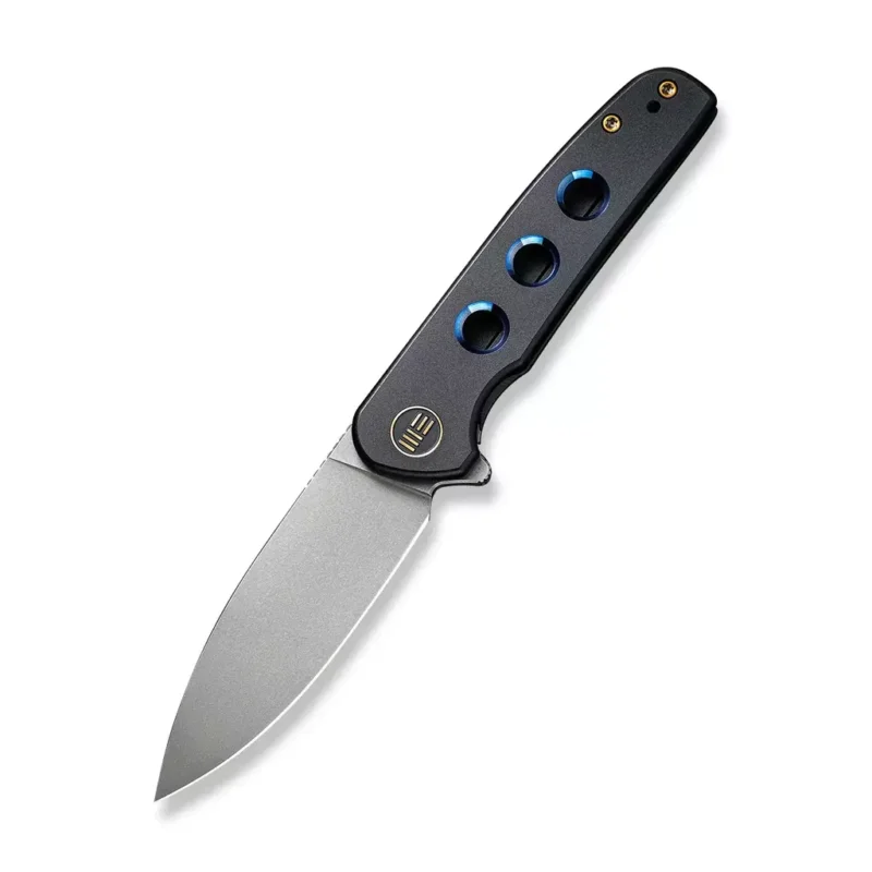 Darmowa dostawa Nóż składany WE Knife Shakan LE No 71/300 Black Titanium, Gray Stonewashed CPM 20CV (WE20052B-1)