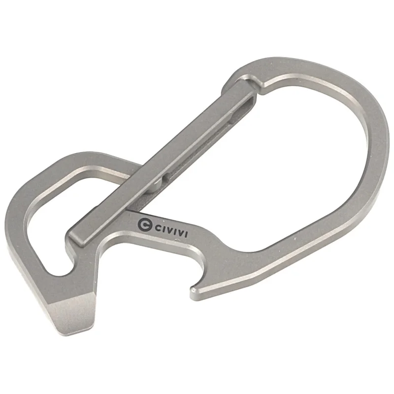 Karabińczyk CIVIVI Click Carabiner Keychain Multi-Tool, Gray Titanium (CA-01A) Nie przegap