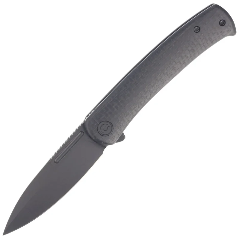 Taniej Nóż składany Civivi Cetos Black Micarta Coarse / Stainless, Black Stonewashed 14C28N (C21025B-2)