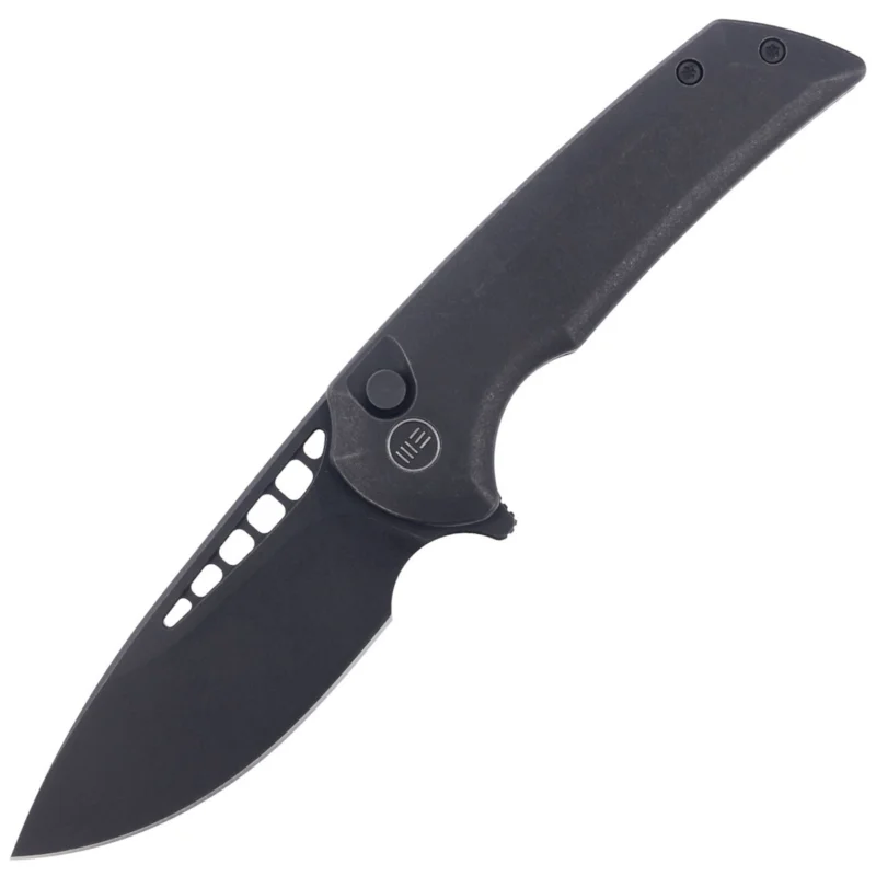 Nóż składany WE Knife Mini Malice Black Titanium, Black Stonewashed CPM 20CV by Ferrum Forge (WE054BL-1) Bezpieczne zakupy