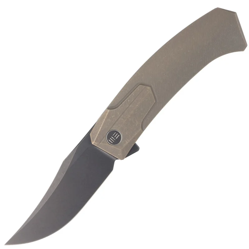 WE Knife Shuddan Bronze Titanium, Black Stonewashed CPM 20CV by Rafal Brzeski (WE21015-3) Niska cena