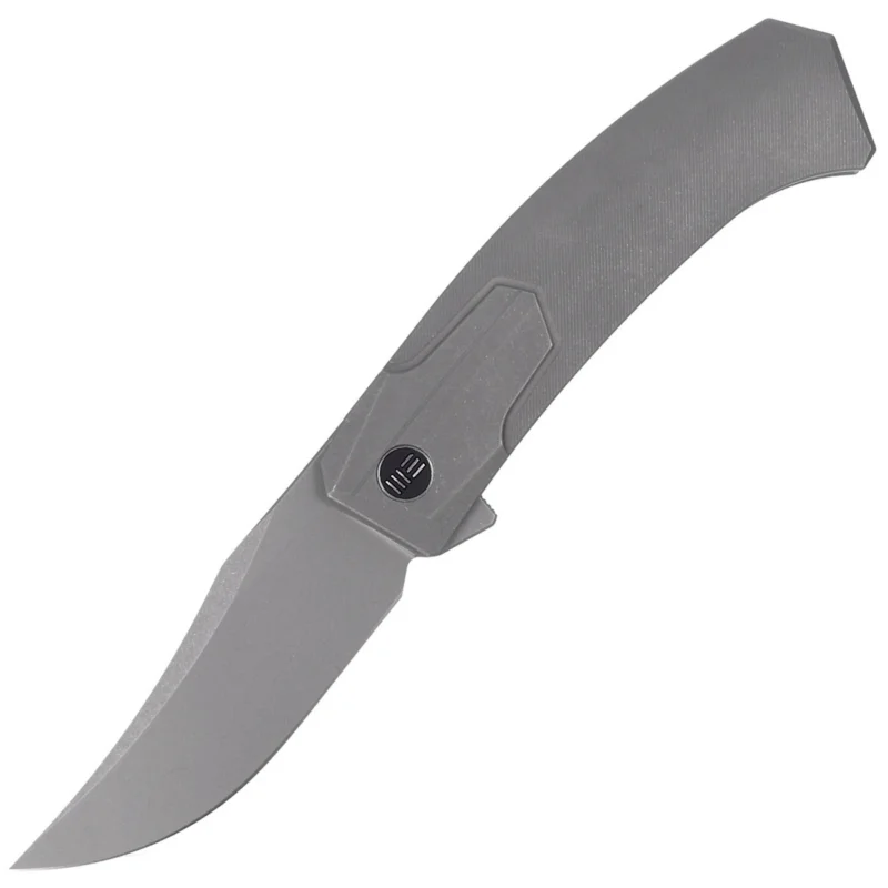 Ostatnia szansa Nóż składany WE Knife Shuddan Gray Titanium, Gray Stonewashed CPM 20CV by Rafal Brzeski (WE21015-4)