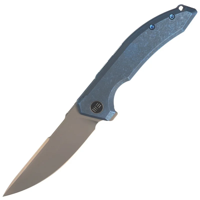 Ograniczona ilość WE Knife Quixotic Blue Titanium, Silver Bead Blasted CPM 20CV (WE21016-3)