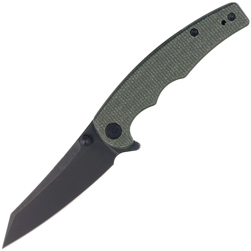 Nóż składany Civivi P87 Micarta Green, Black Stonewashed Nitro-V by Kaila Cumings (C21043-3) Ekspresowa dostawa