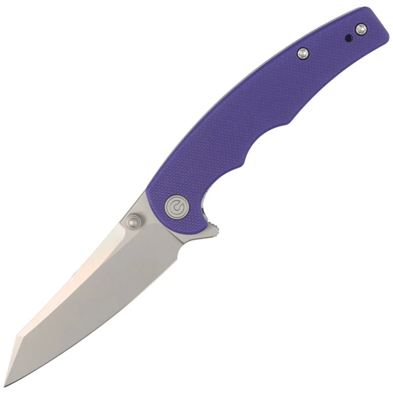 Nóż składany Civivi P87 G10 Purple, Silver Bead Blasted Nitro-V by Kaila Cumings (C21043-2) Ekspresowa dostawa