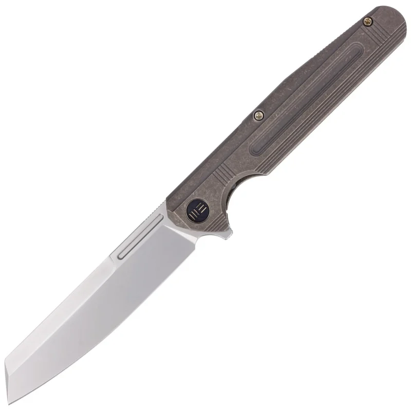 Nóż składany WE Knife Reiver LE No 212/260 Bronze Titanium, Silver Bead Blasted CPM S35VN (WE16020-3) Dostępne od ręki