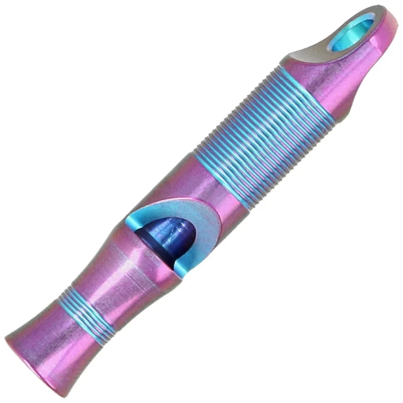 We Knife Whistle Purple Titanium with Brown Paracord (A-05AP) Tylko do końca tygodnia