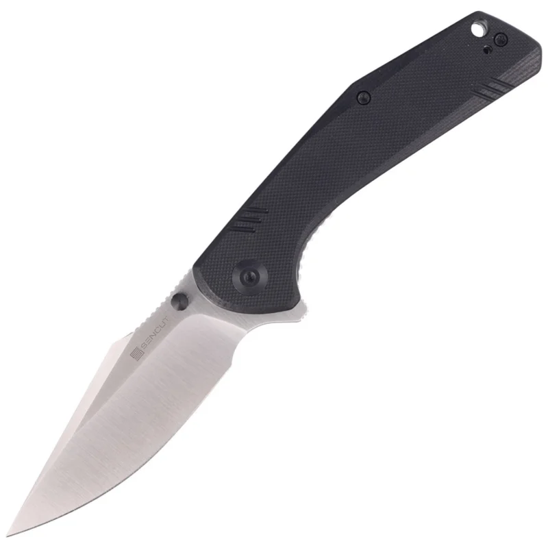 Nóż składany Sencut Actium Black G10, Satin D2 (SA02B) Premium