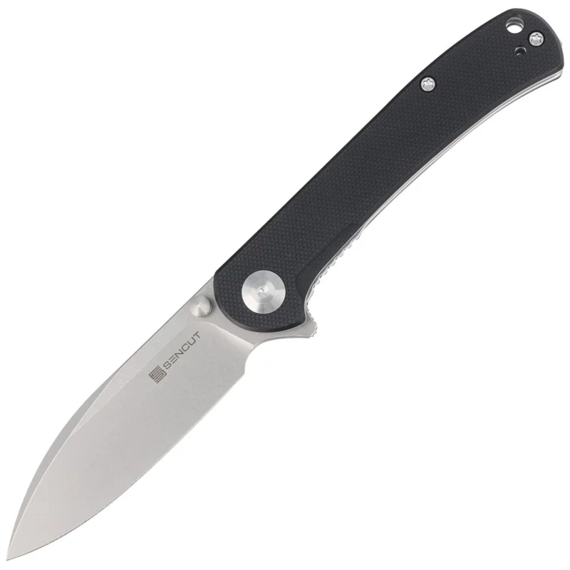 Bezpieczne zakupy Nóż składany Sencut Scepter Black G10, Stonewashed 9Cr18MoV (SA03B)