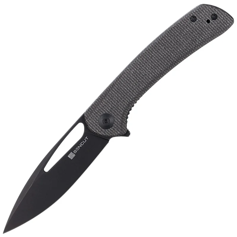 Nóż składany Sencut Honoris Dark Green Micarta, Black Stonewashed 9Cr18MoV (SA07B) Darmowy zwrot