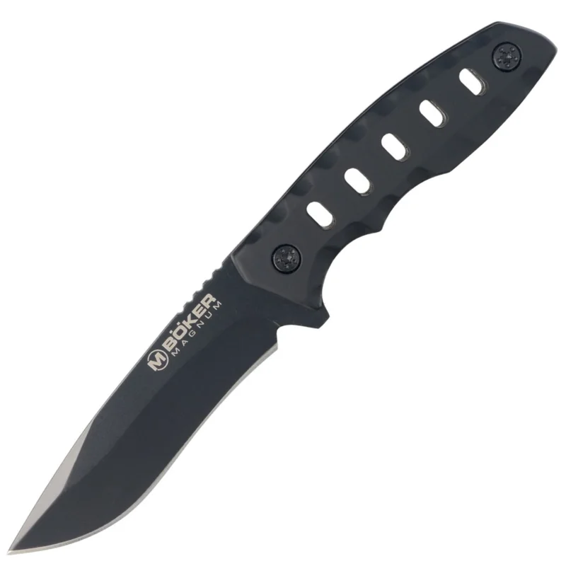 Nóż Böker Magnum Oblong Black Synthetic, Gray Coated 440A (02RY689) Bestseller