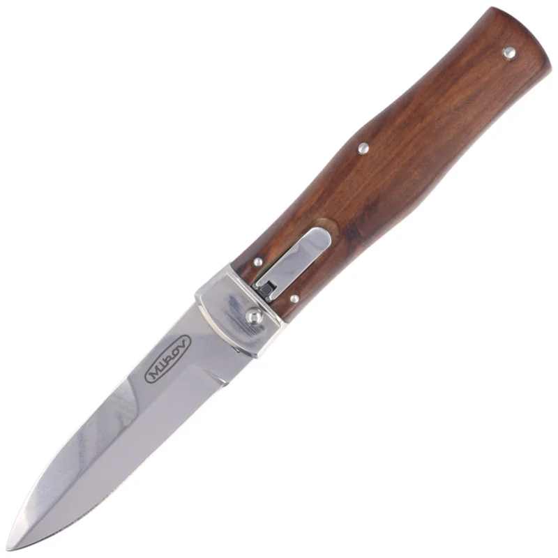 Wybór klientów Nóż sprężynowy Mikov Predator Palisander Santos, Mirror N690 (241-BD-1/KP)