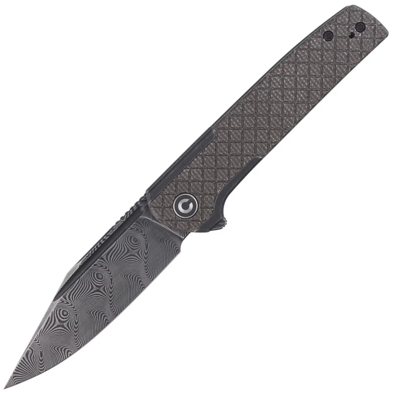 Cena promocyjna Nóż składany Civivi Knife Cachet Dark Green Micarta, Damascus (C20041B-DS1)