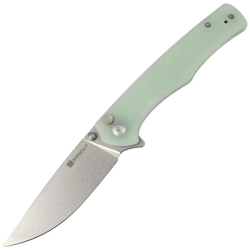 Sencut Crowley Natural G10, Stonewashed D2 (S21012-1) Szybka wysyłka