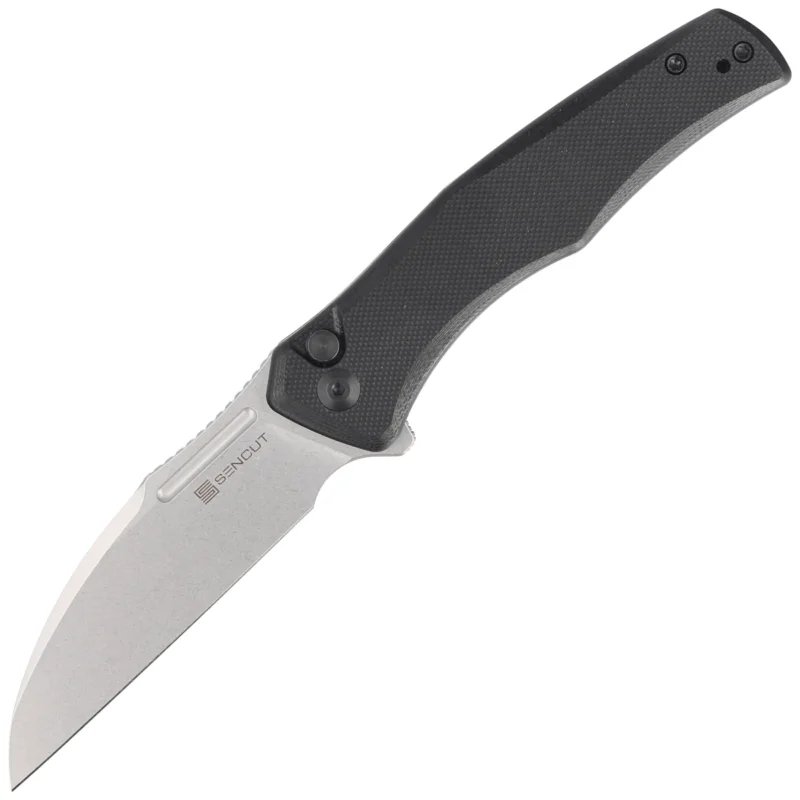 Wyjątkowa oferta Nóż składany Sencut Watauga Black G10, Stonewashed D2 (S21011-1)