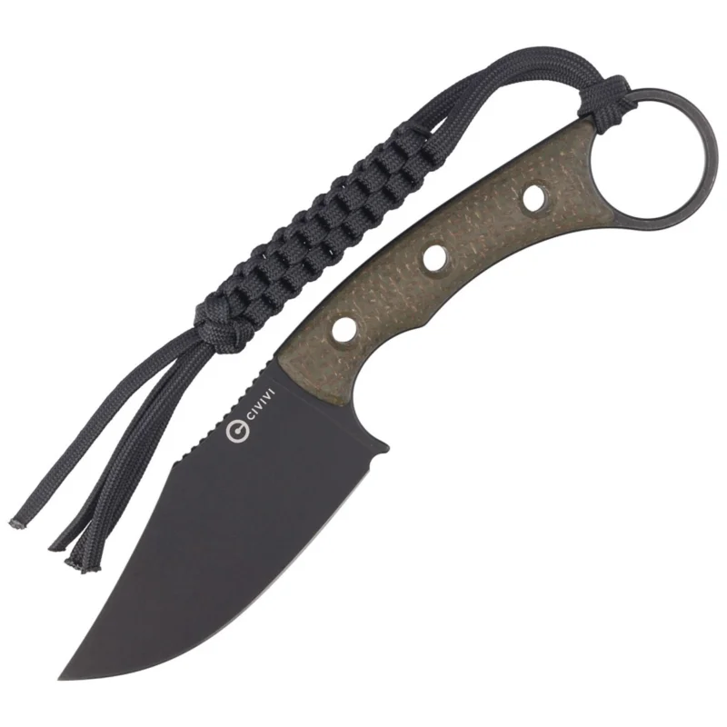 Civivi Knife Midwatch Green Micarta, Black Stonewashed N690 (C20059B-3) Łatwy zwrot