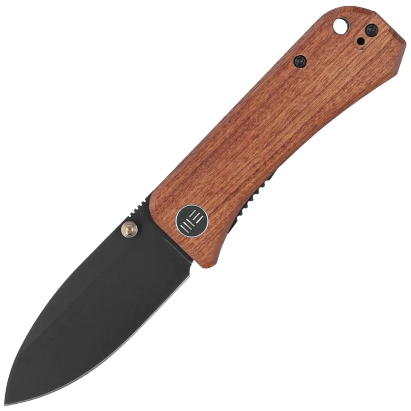 WE Knife Banter Cuibourtia Wood, Black Stonewashed CPM-S35VN by Ben Petersen (2004K) Popularny