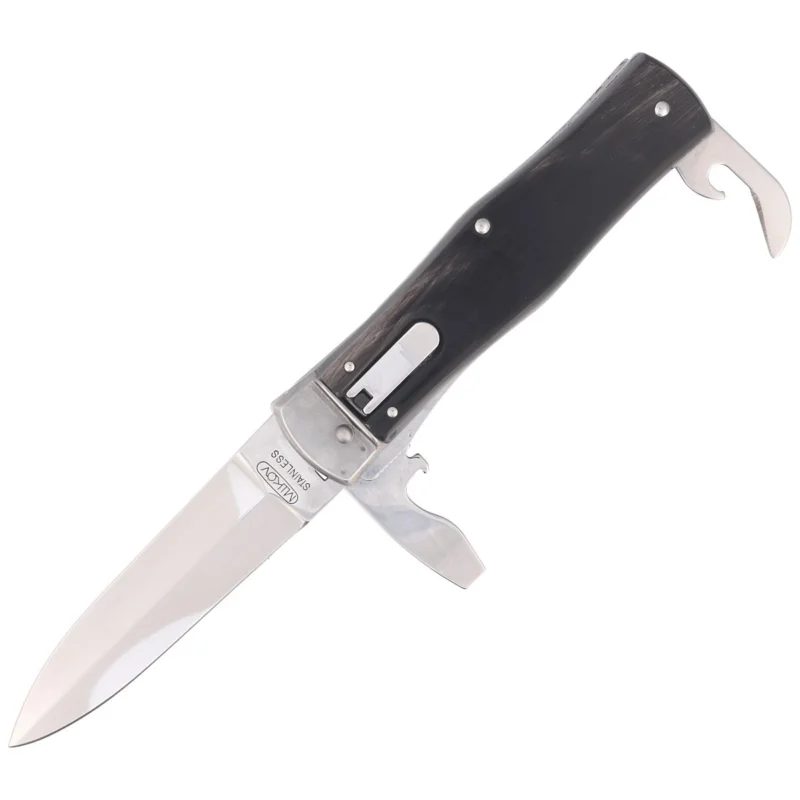 Mikov Predator Buffalo Horn, Mirror switchblade (241-NR-3/KP) Taniej