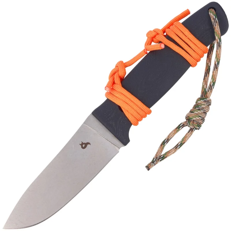 BlackFox Vesuvius Black G10, Stone Washed D2 by Alfredo Doricchi (BF-710 D2) Okazja