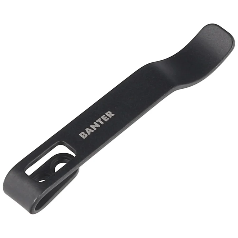 Bezpieczne zakupy Klips Civivi Black Stainless Steel do noży WE Banter, Civivi Baby Banter (CA-07A)