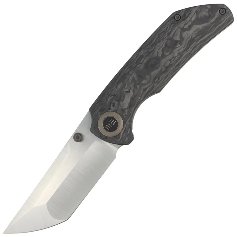 Nóż składany WE Knife Thug XL Shredded Carbon Fiber / Gray Titanium, Satin CPM 20CV by Matthew Christensen (WE20028E-1) Super okazja