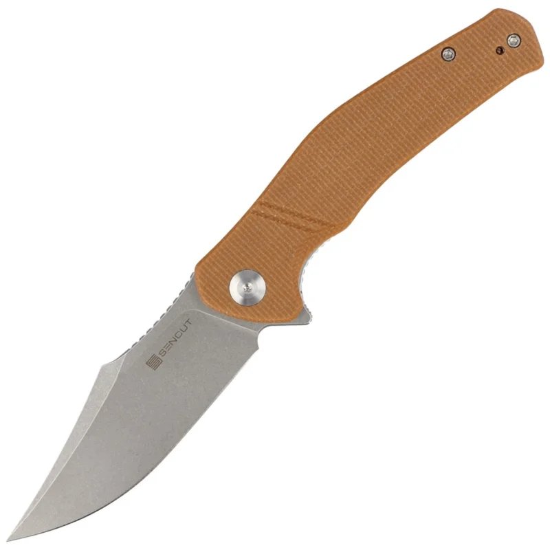 Sencut Episode Brown Micarta, Stonewashed 9Cr18MoV (SA04D) Najlepsza cena