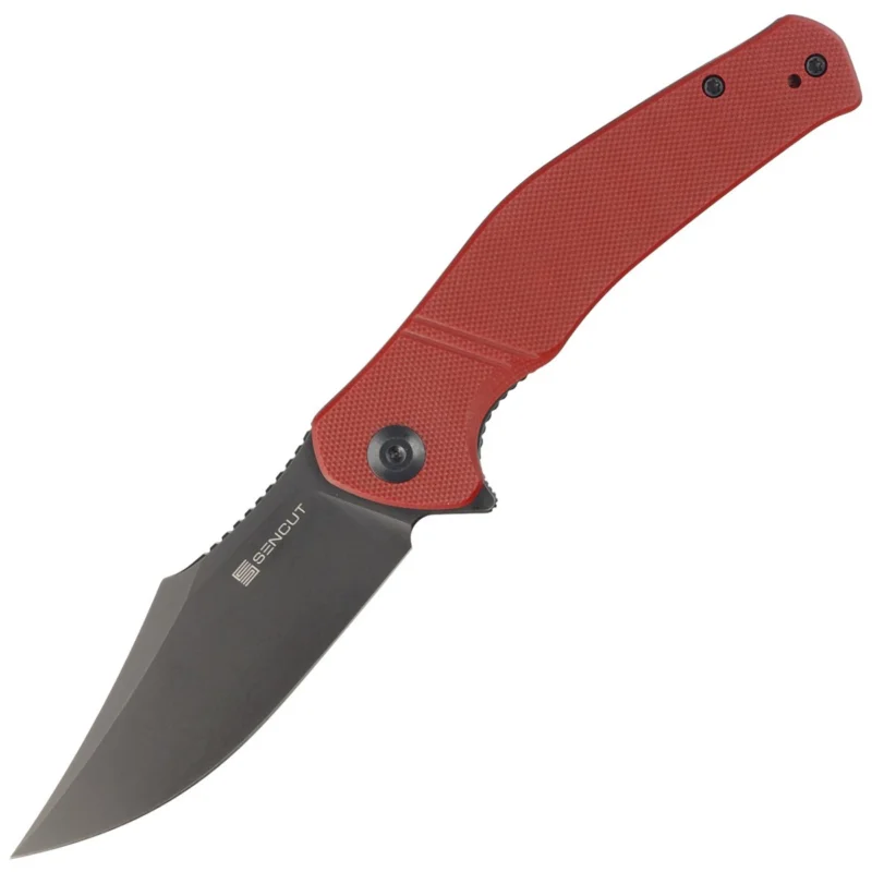 Sprawdź teraz Sencut Episode Burgundy G10, Black Stonewashed 9Cr18MoV (SA04A)