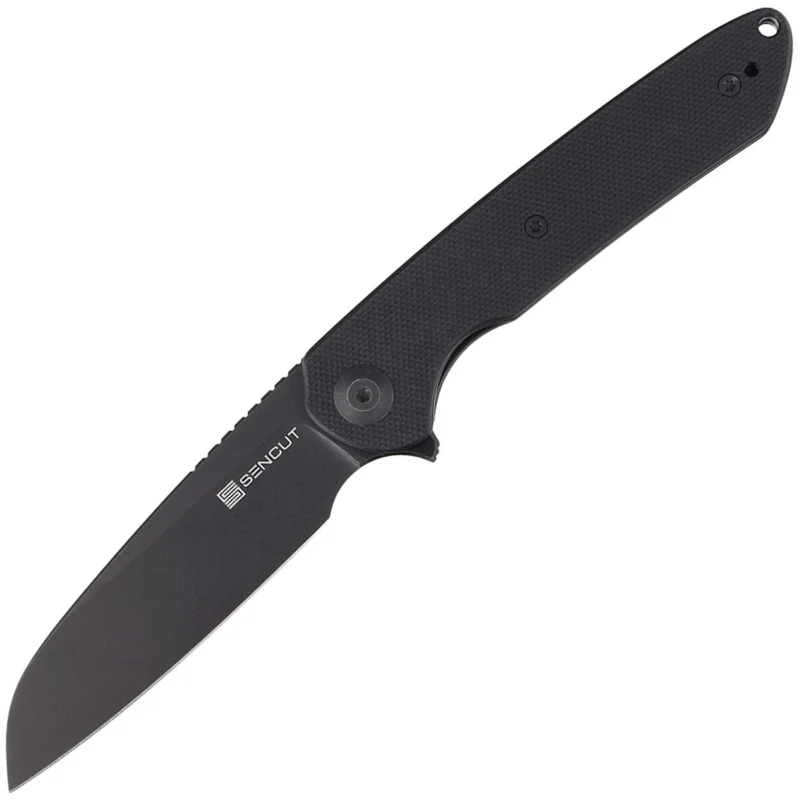 Dostępne od ręki Sencut Kyril Black G10, Black Stonewashed 9Cr18MoV by Ferrum Forge Knife Works (S22001-1)