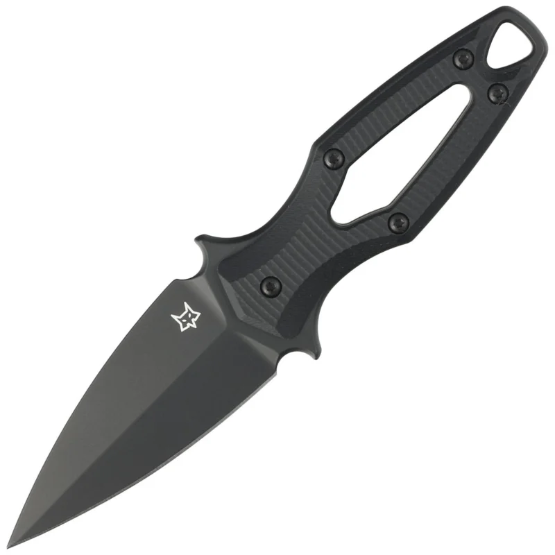 Kup teraz FOX Aka Black G10, Black Top Shield Elmax by Denis Simonutti (FX-554 B)