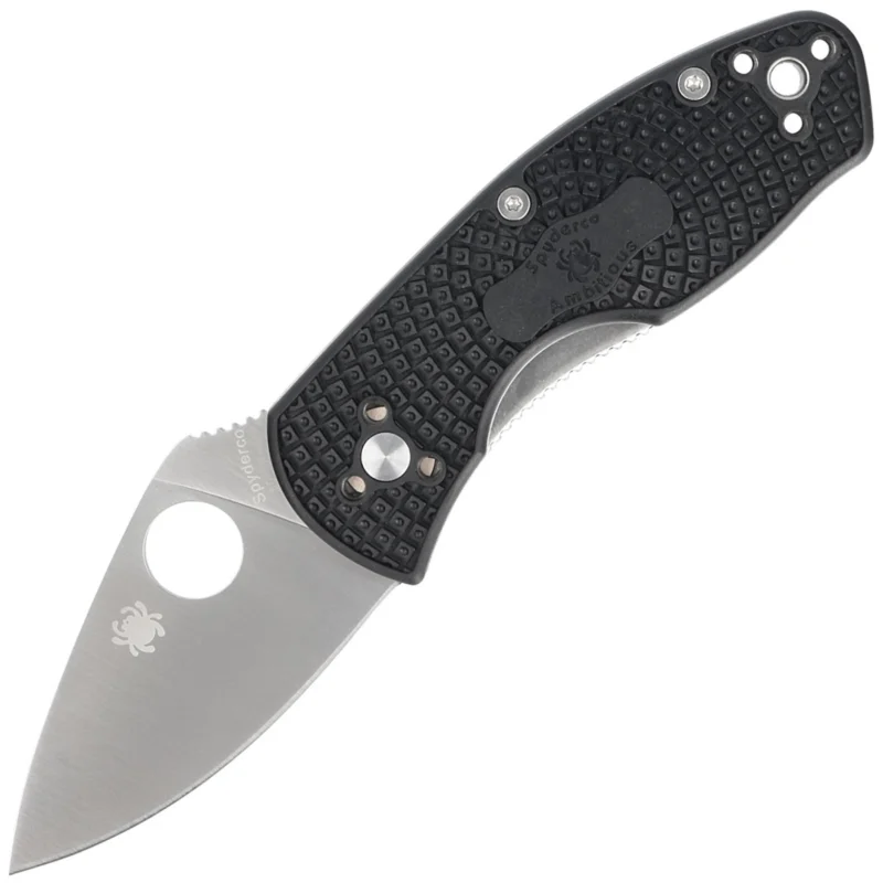 Nóż składany Spyderco Ambitious Black FRN, Plain 8Cr13MoV (C148PBK) Zamów teraz