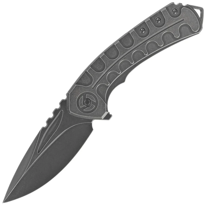 Nóż składany Bestech Buwaya Black Titanium, Black Stonewashed M390 by Kombou (BT2203C) Cena promocyjna