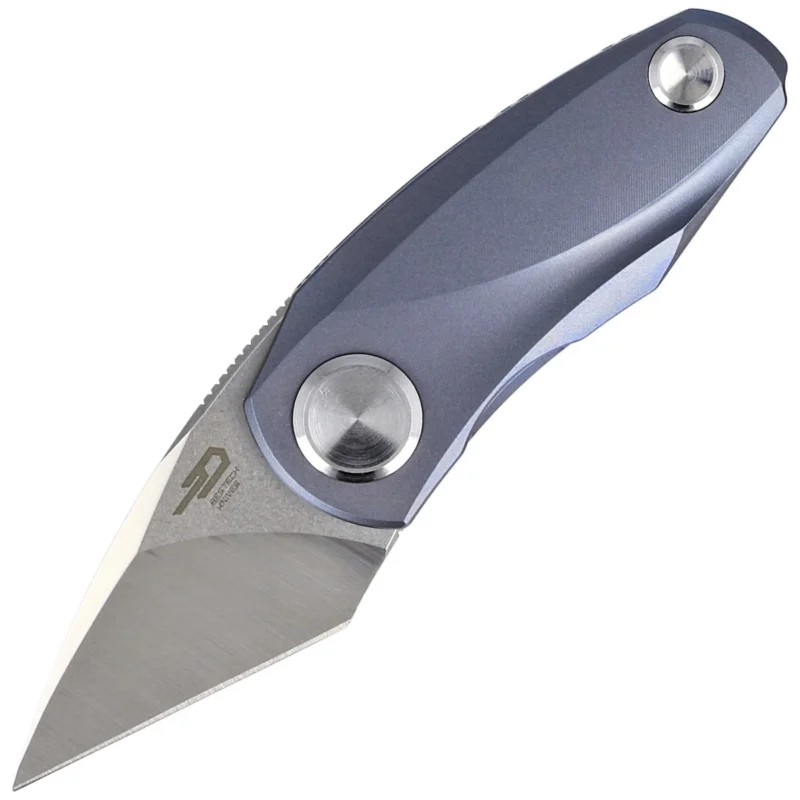 Nóż składany Bestech Tulip Frame Lock Blue Titanium, Stonewashed / Satin M390 by Ostap Hel (BT1913B) Niska cena