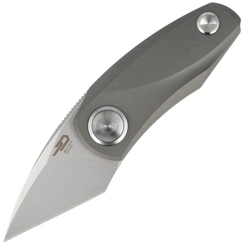 Bestech Knife Tulip Dark Grey Titanium, Fine Stonewash M390 by Ostap Hel (BT1912E) Nie przegap