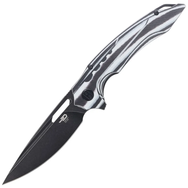 Do wyczerpania zapasów Nóż składany Bestech Ornetta Carbon Fiber / White G10, Black Stonewash N690 by Kombou (BL02D)