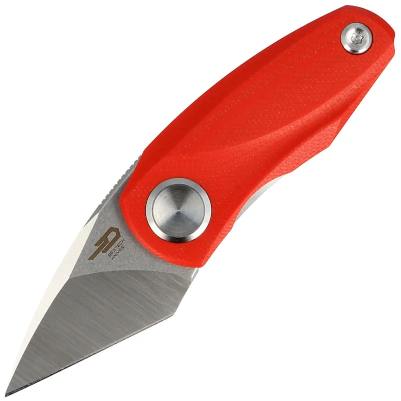 Nóż składany Bestech Tulip Red G10, Satin / Stonewash 14C28N by Ostap Hel (BG38B) Tylko dziś